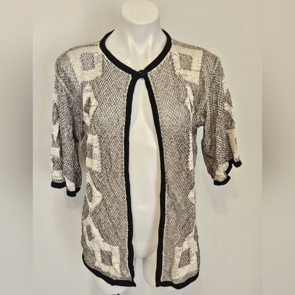 Sandy D'Andrade Cardigan Size Medium EUC - Picture 1 of 6